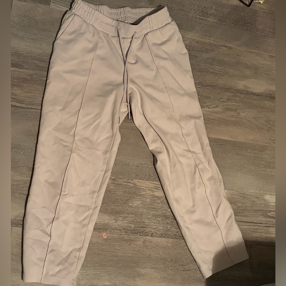 a new day Women's Cream Wide leg Pants